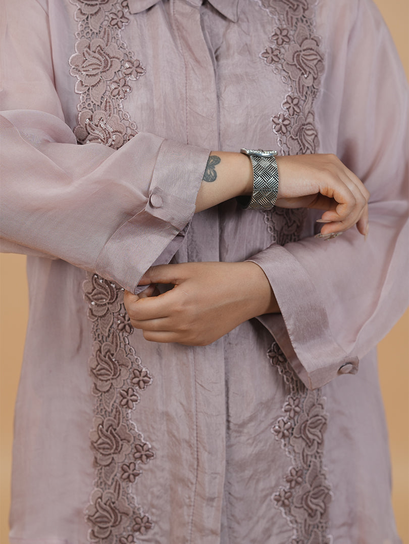 English Pink Organza Set