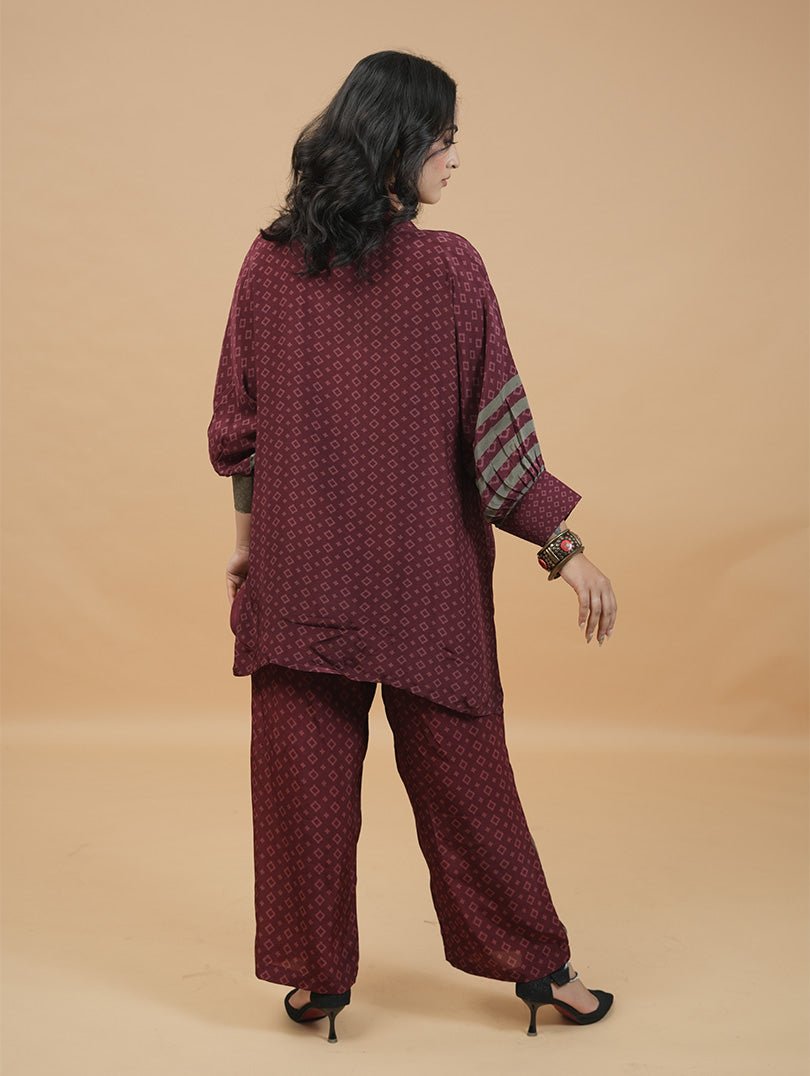 Garnet Sage Bloom Co-ord Set