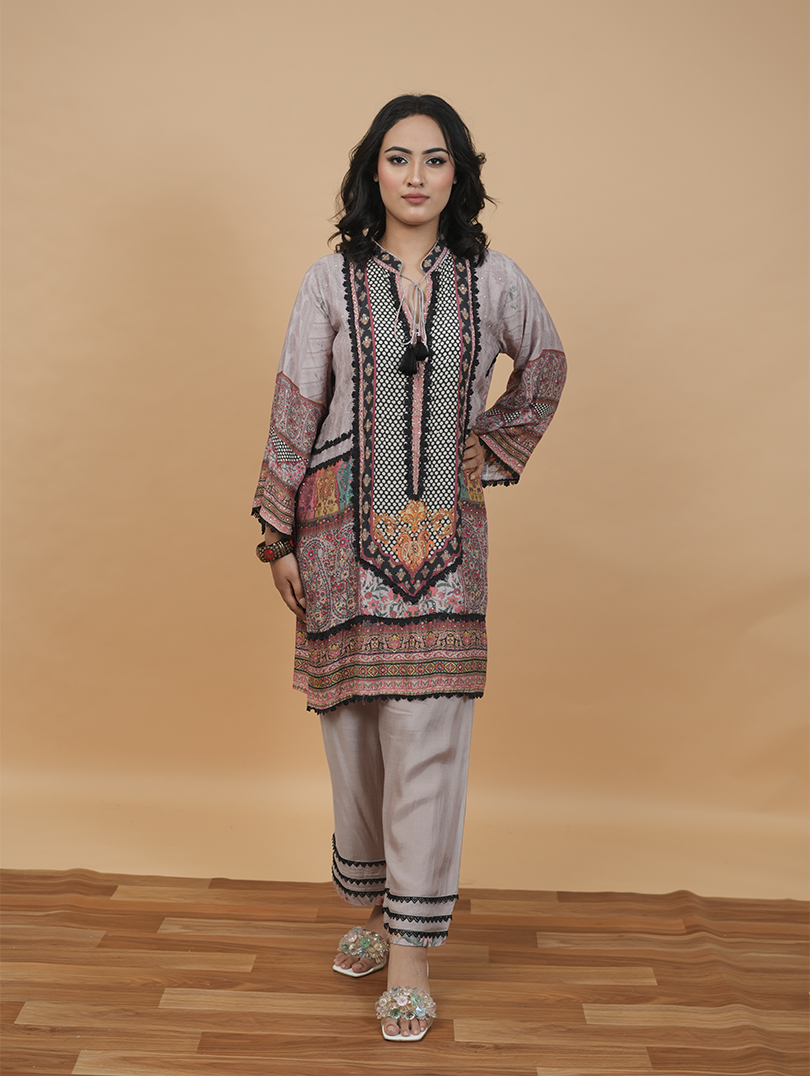 Mastani Pink Print Set