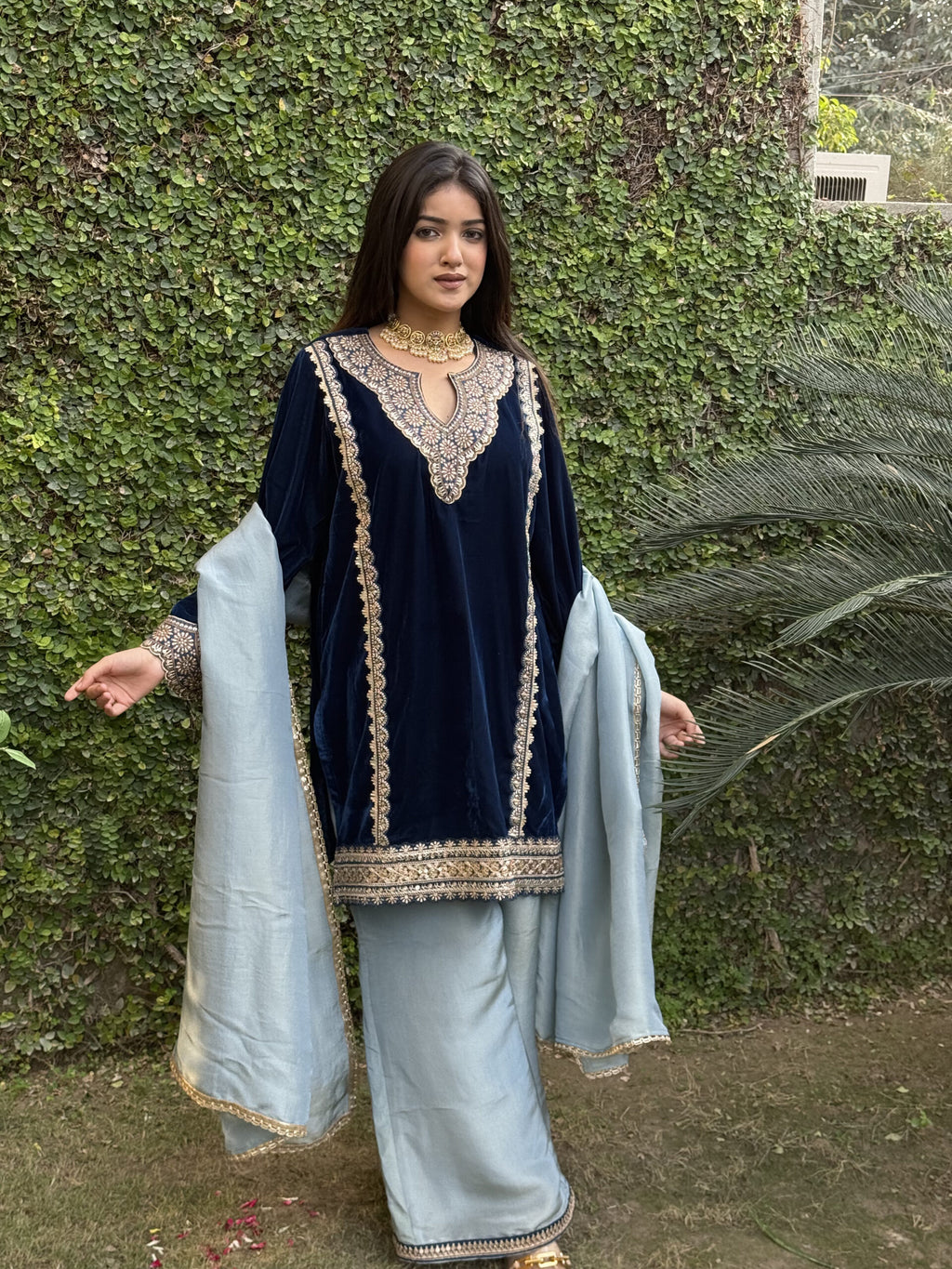 Azure Allure Suit