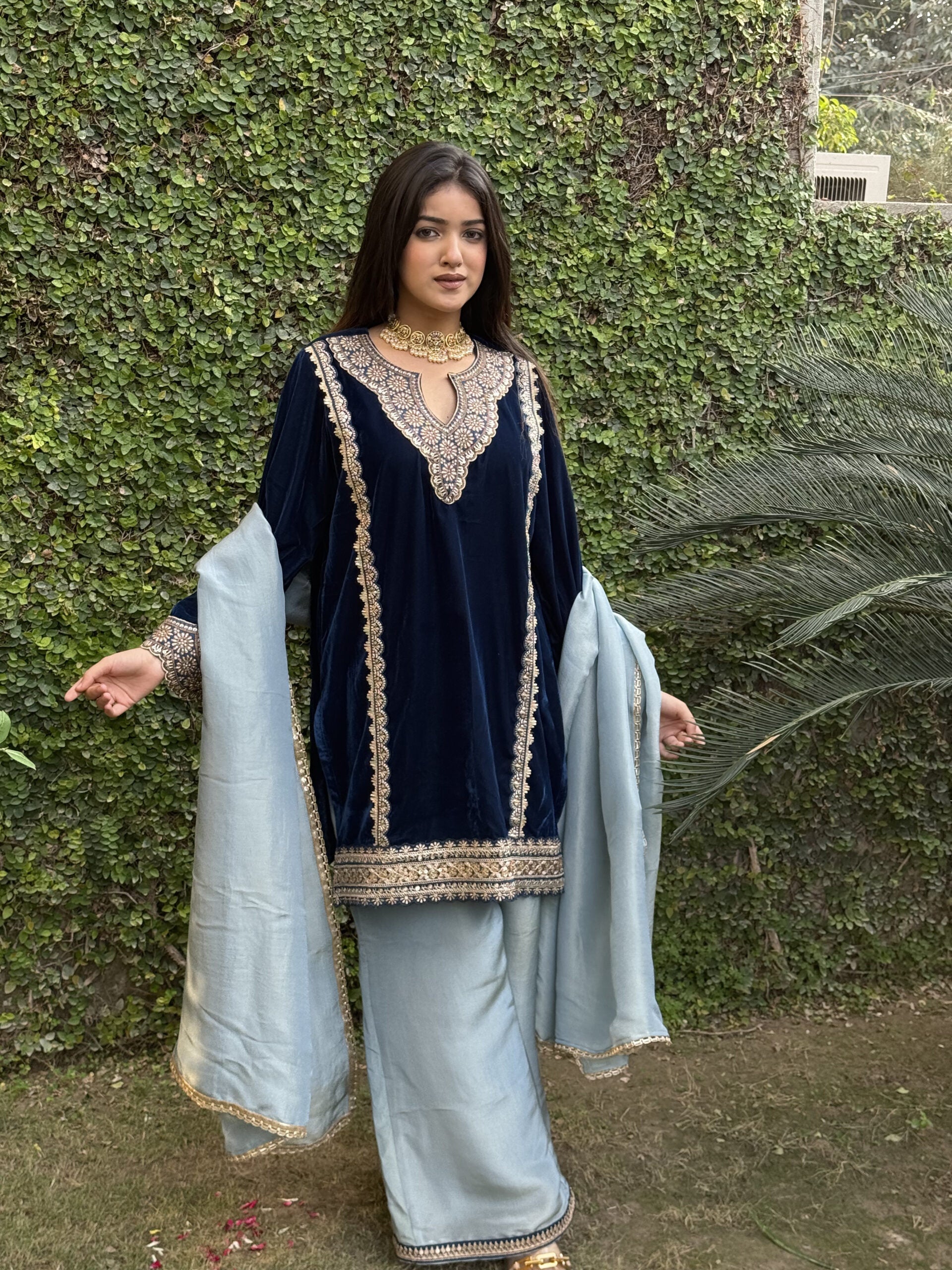 Azure Allure Suit