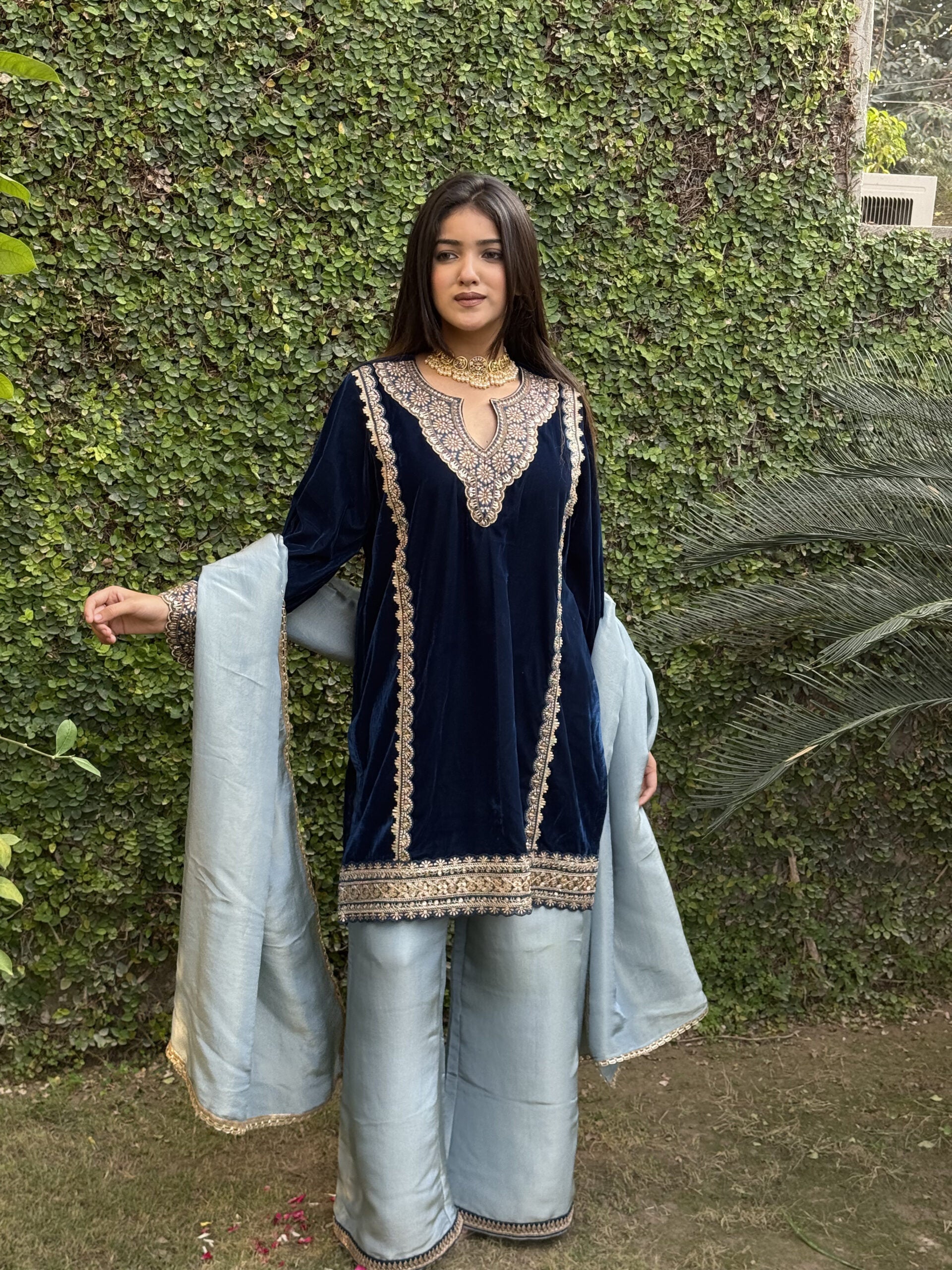 Azure Allure Suit