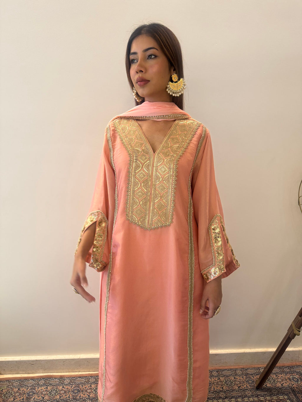 Blush Serenity Tissue Suit Set