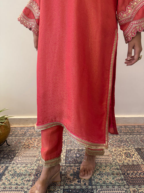 Radiant Bloom Tissue Suit