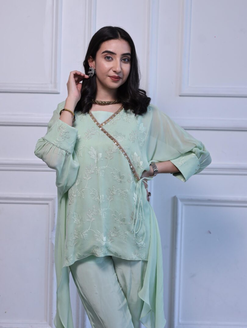 Pastel Green Three Piece Set