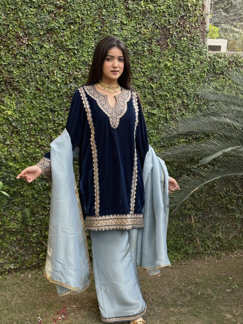 Azure Allure Suit