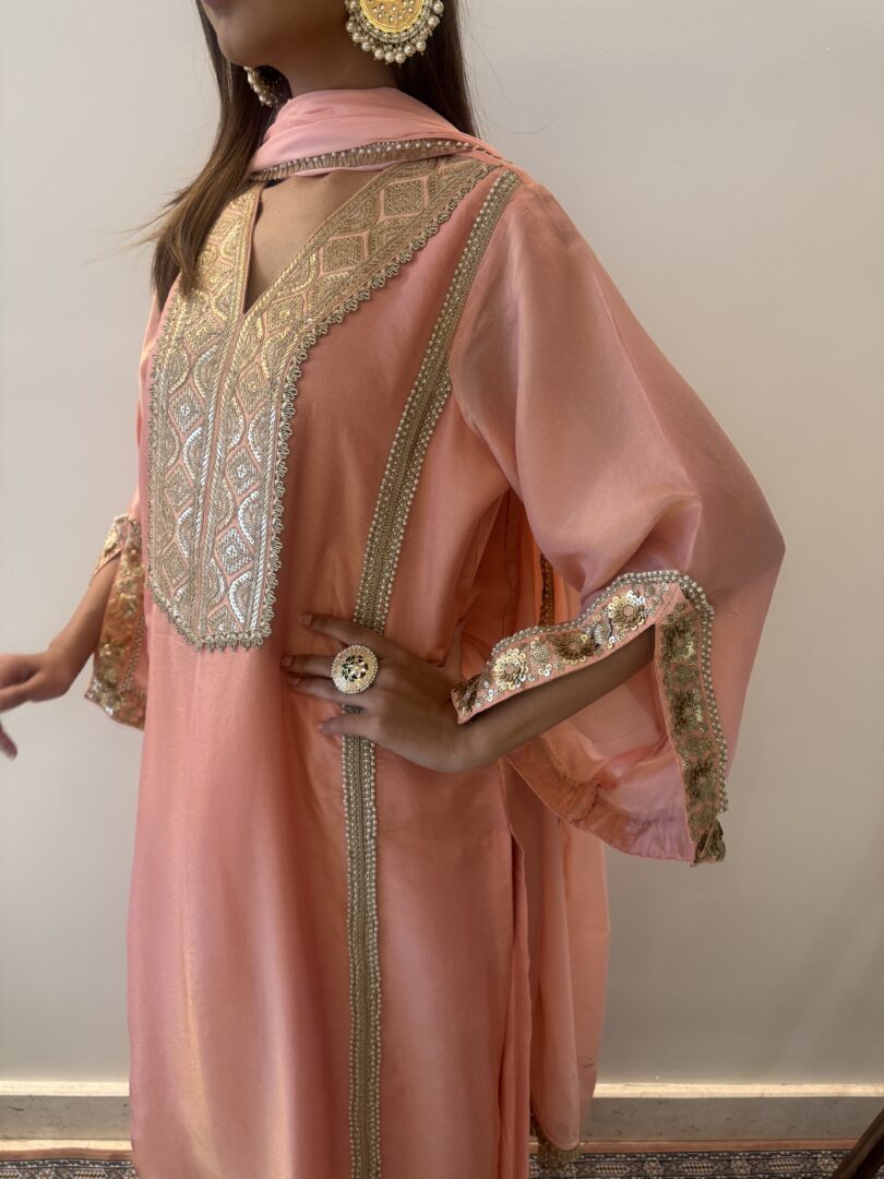 Blush Serenity Tissue Suit Set - Image 2