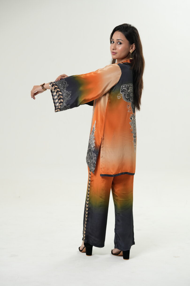 Orange Shaded Ambi Print Set - Image 3